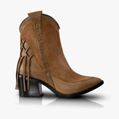 Bala Di Gala Short Boots In Camel In Brown