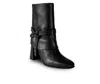 BALA DI GALA WOMEN'S PREMIUM LEATHER NAT BOOTS IN BLACK