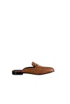 Bala Di Gala Women's Romee Premium Leather Mules In Camel In Brown