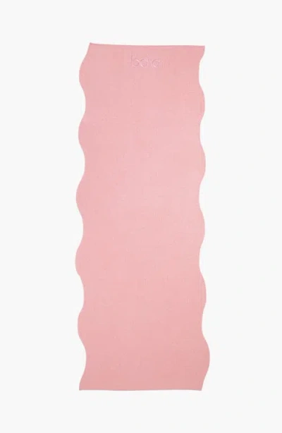 Balà Bala Wavy Mat Towel In Pink