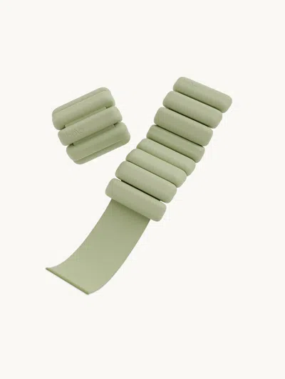 Balà Weighted Wrist Bangles In Green