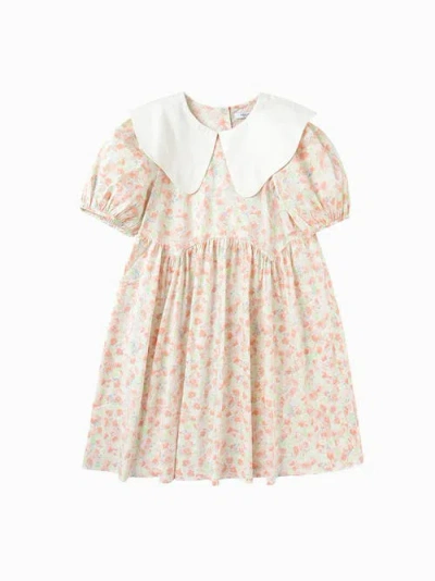 Balabala Babies'  Blossom Petal Collar Dress