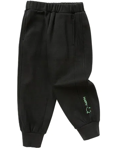 Balabala Boys' Slightly Loose Trousers - Baby, Little Kid In Black