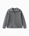 Balabala Cool Comfort Zip-up Knit Jacket