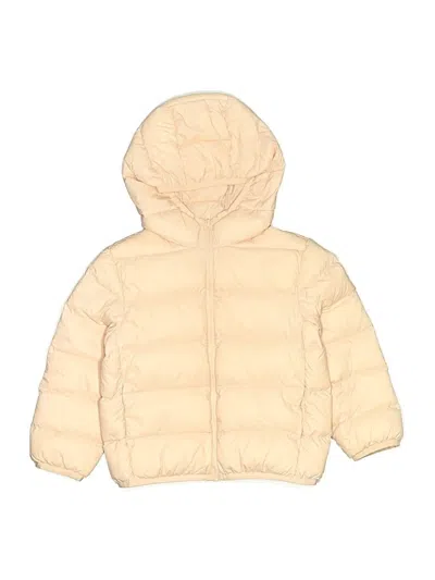 Pre-owned Balabala Kids' Snow Jacket In Gold