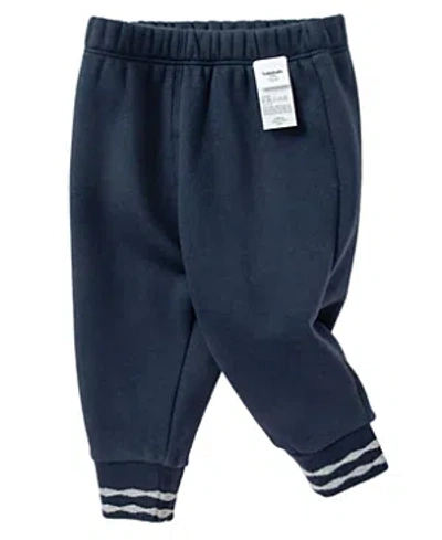 Balabala Unisex Jogging Cut Plush Trousers - Baby In Navy
