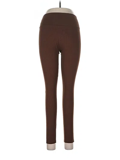 Pre-owned Balance Athletica Active Pants In Brown