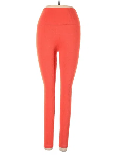 Pre-owned Balance Athletica Active Pants In Orange