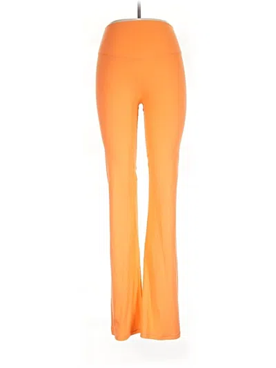 Pre-owned Balance Athletica Active Pants In Orange
