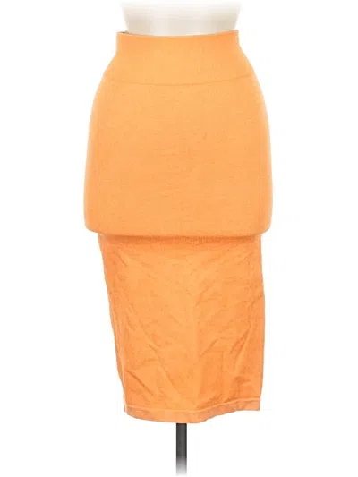 Pre-owned Balance Athletica Casual Skirt In Orange