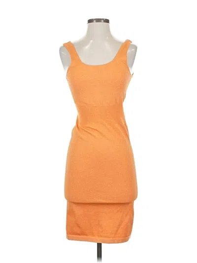 Pre-owned Balance Athletica Cocktail Dress In Orange