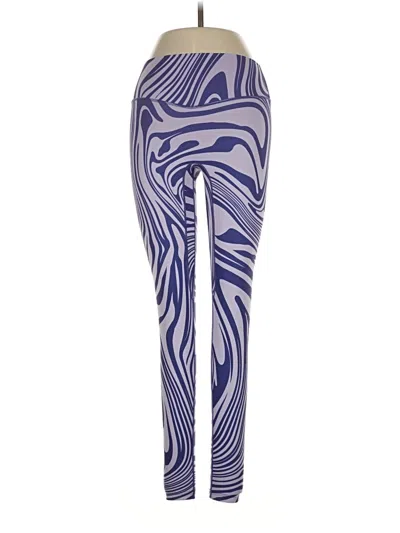 Pre-owned Balance Athletica Leggings In Blue