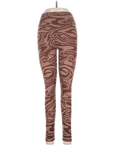 Pre-owned Balance Athletica Leggings In Brown