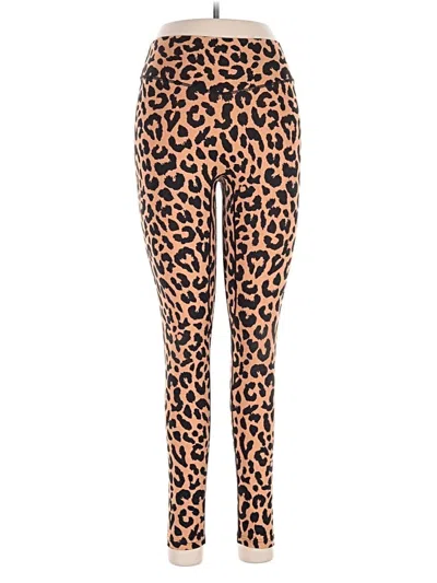 Pre-owned Balance Athletica Leggings In Brown