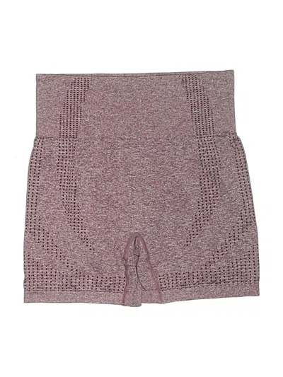 Pre-owned Balance Athletica Shorts In Burgundy