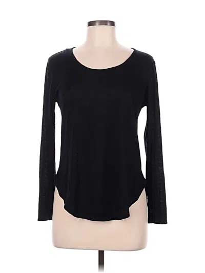 Pre-owned Balance Collection 3/4 Sleeve T-shirt In Black