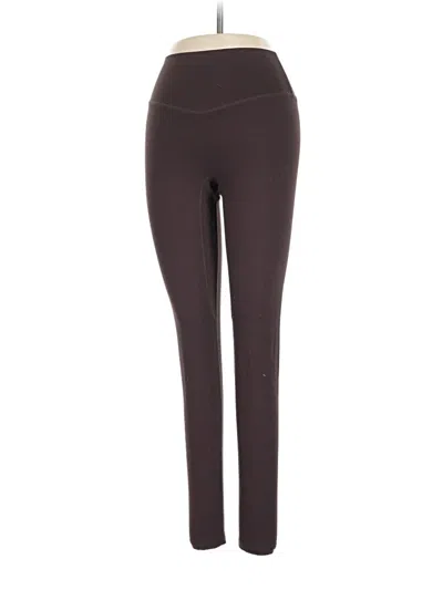 Pre-owned Balance Collection Active Pants In Brown