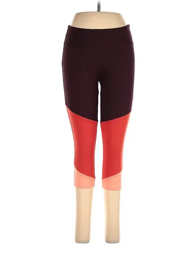 Pre-owned Balance Collection Active Pants In Red