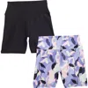Balance Collection Assorted 2-pack Bike Shorts In Black/blue