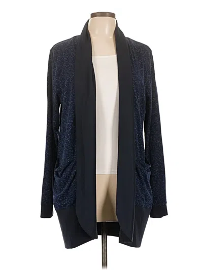 Pre-owned Balance Collection Cardigan Sweater In Blue