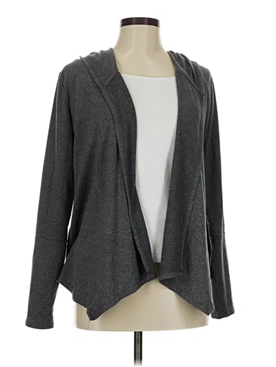 Pre-owned Balance Collection Cardigan Sweater In Gray