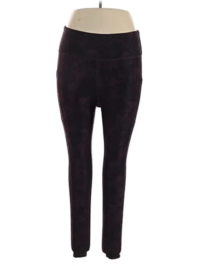 Pre-owned Balance Collection Casual Pants In Burgundy