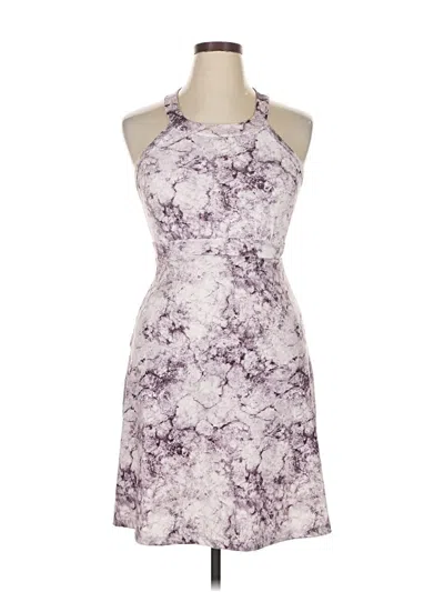 Pre-owned Balance Collection Cocktail Dress In Purple