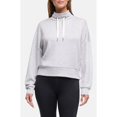 Balance Collection Colby Mock Neck Top In Gray
