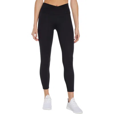 Balance Collection Easy Crossover High Waist Leggings In Black