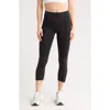 Balance Collection Easy Crossover High Waist Leggings In Black