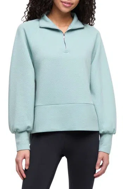 Balance Collection Gina Quarter Zip Pulllover In Black