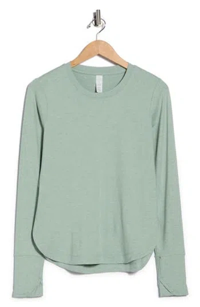 Balance Collection Hailey Long Sleeve Top In Green