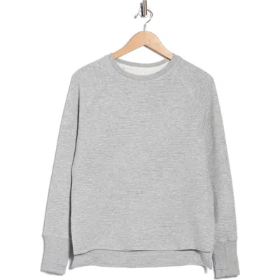 Balance Collection Kamari Texture Pullover In Gray