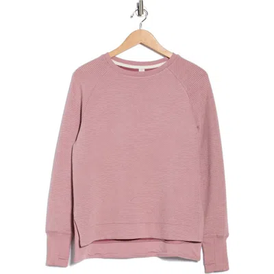 Balance Collection Kamari Texture Pullover In Pink
