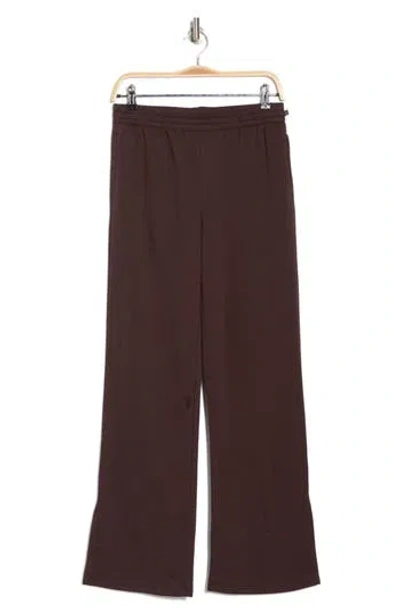Balance Collection Kensley Slit Sweatpants In Chocolate Plum