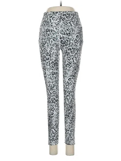 Pre-owned Balance Collection Leggings In Silver