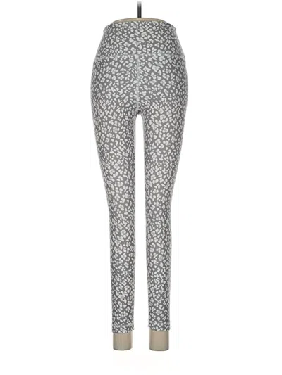 Pre-owned Balance Collection Leggings In Silver