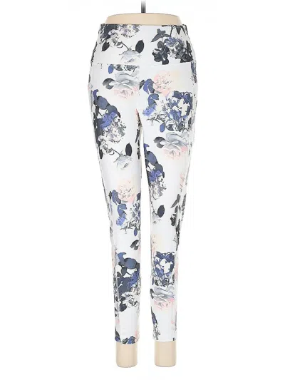 Pre-owned Balance Collection Leggings In White
