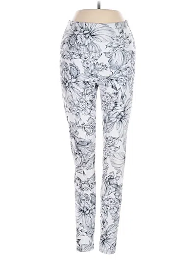 Pre-owned Balance Collection Leggings In White
