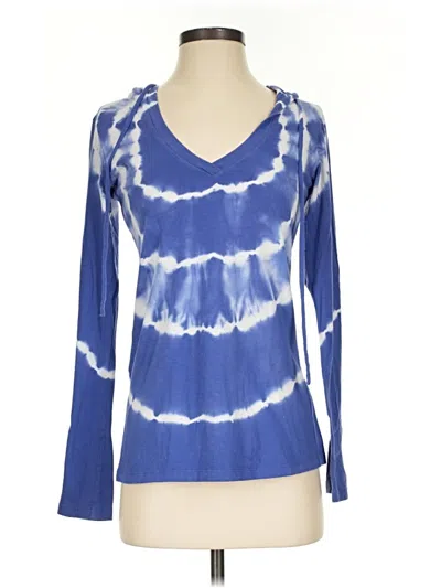 Pre-owned Balance Collection Long Sleeve T-shirt In Blue