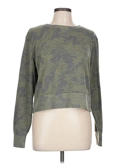 Pre-owned Balance Collection Long Sleeve T-shirt In Green