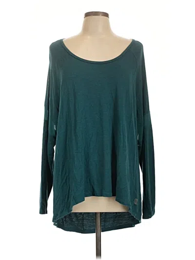 Pre-owned Balance Collection Long Sleeve T-shirt In Teal
