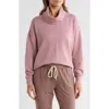 Balance Collection Marci Long Sleeve Turtleneck Top In Pink