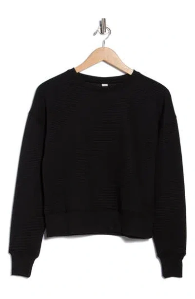 Balance Collection Nia Pullover Sweatshirt In Black