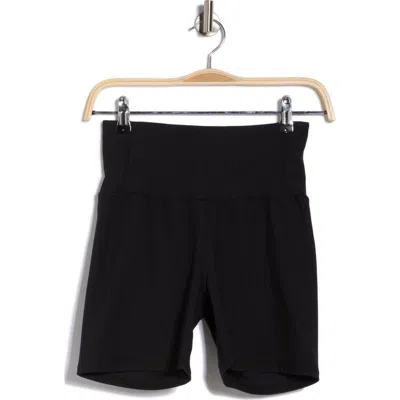 Balance Collection Piper 5-inch Ribbed Bike Shorts In Black
