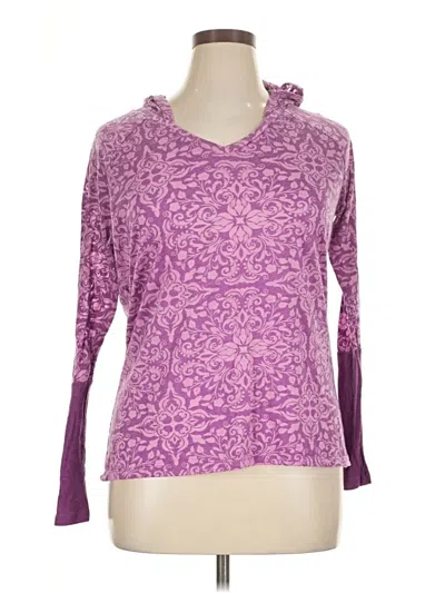 Pre-owned Balance Collection Pullover Sweater In Purple
