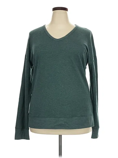 Pre-owned Balance Collection Pullover Sweater In Teal