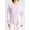 Balance Collection Queeny High-low T-shirt In H. Pastel Lilac