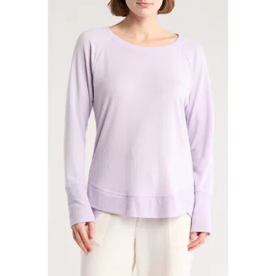 Balance Collection Queeny High-low T-shirt In H. Pastel Lilac