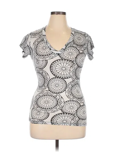 Pre-owned Balance Collection Short Sleeve T-shirt In Silver